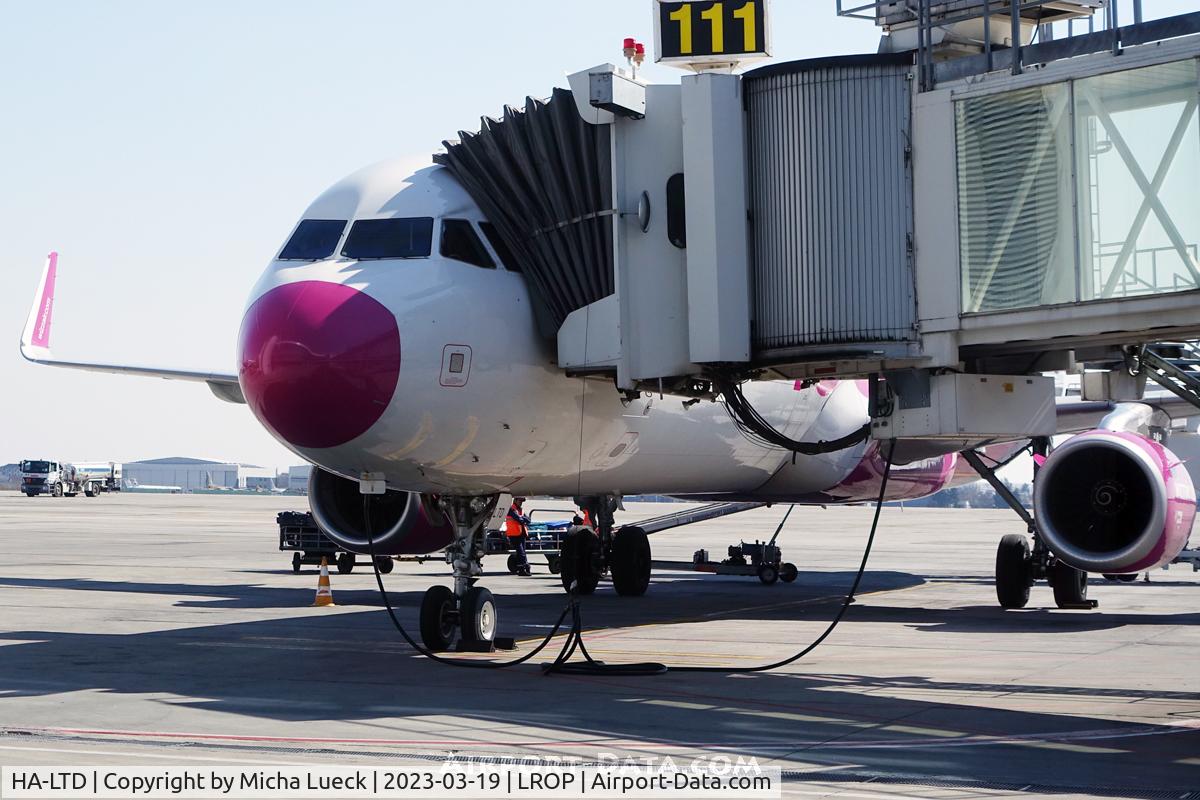 HA-LTD, 2018 Airbus A321-231 C/N 8305, At Henri Coanda