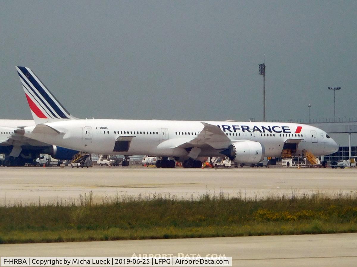 F-HRBA, 2016 Boeing 787-9 Dreamliner C/N 38769, At Charles de Gaulle