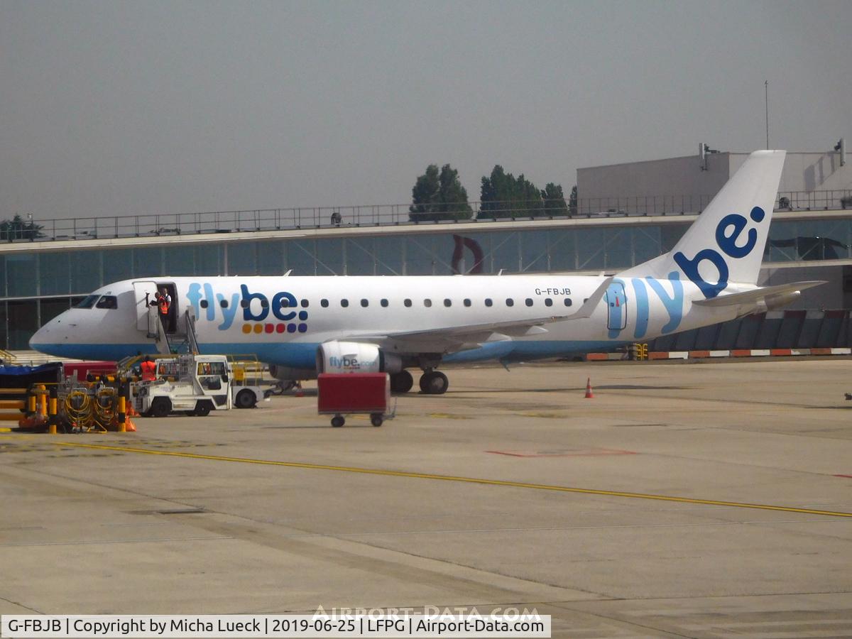 G-FBJB, 2011 Embraer 175STD (ERJ-170-200) C/N 17000327, At Charles de Gaulle