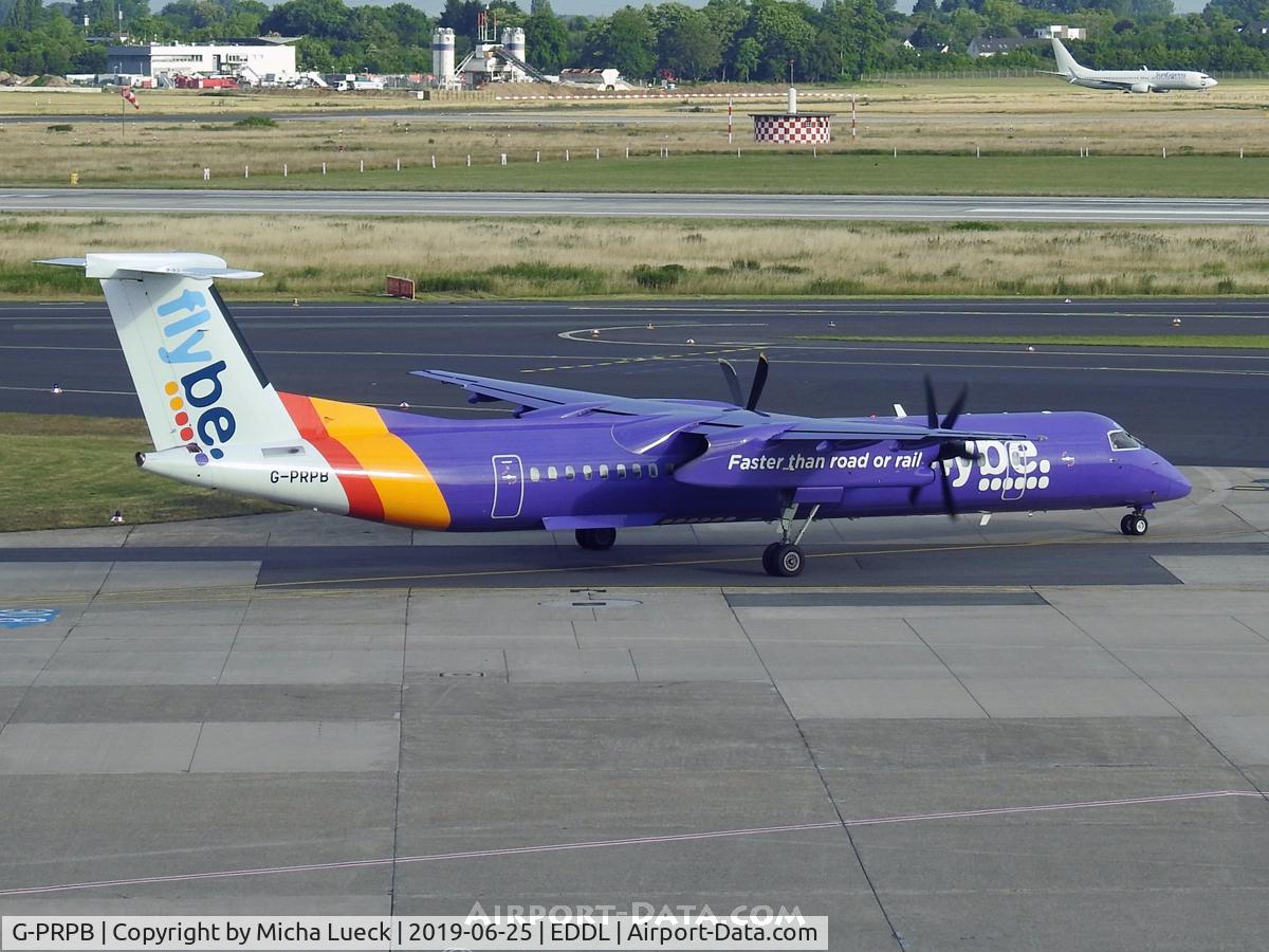 G-PRPB, 2010 Bombardier DHC-8-402 Dash 8 C/N 4333, At Düsseldorf