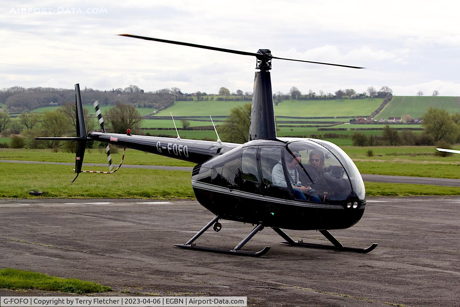 G-FOFO, 2004 Robinson R44 Raven II C/N 10320, At Nottingham Tollerton