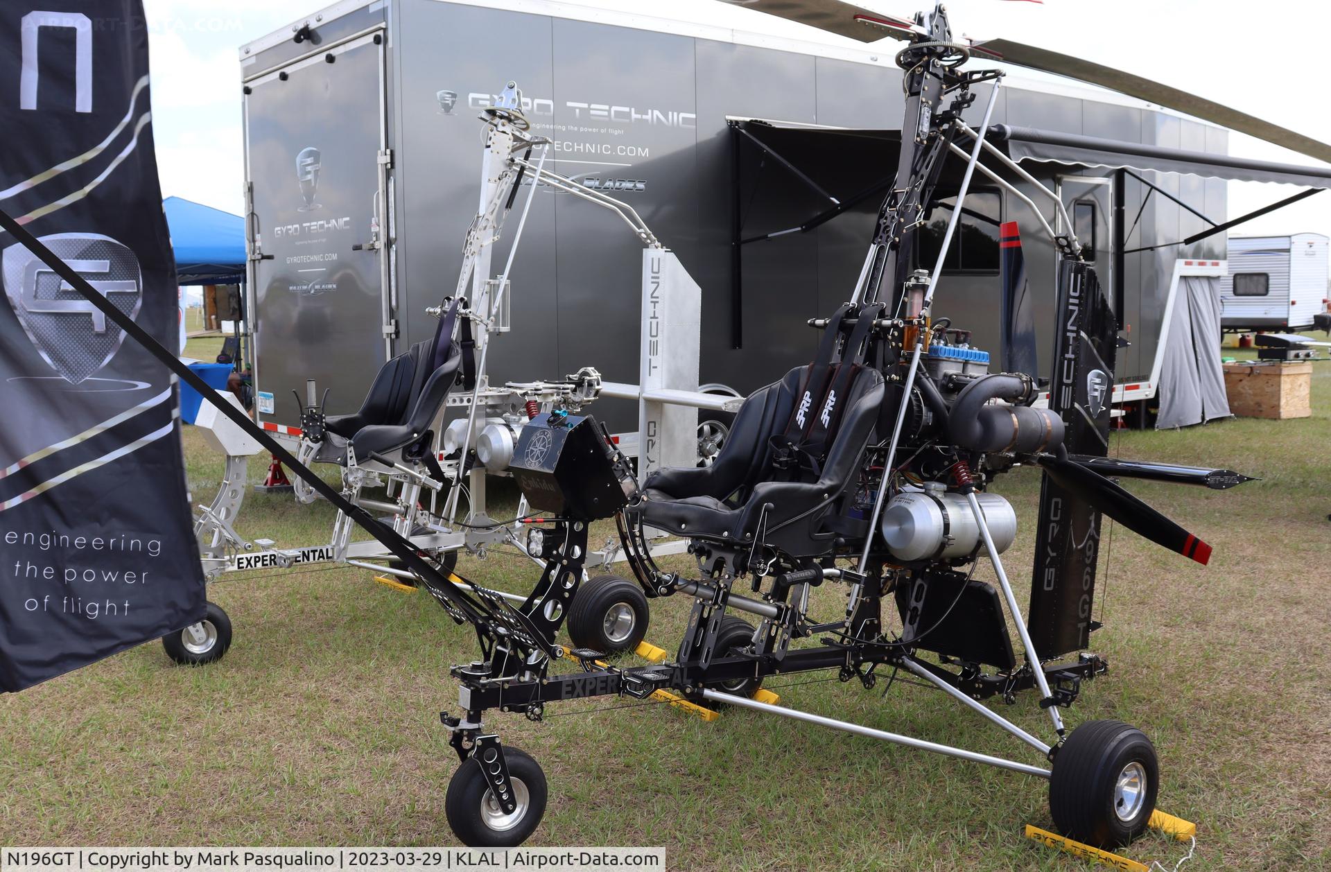 N196GT, 2022 Gyro Technic GT-VX1 C/N VX1-004, Gyro Technic GT-VX1