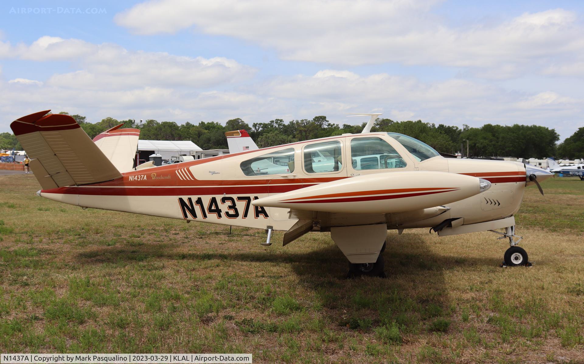 N1437A, 1969 Beech V35A Bonanza C/N D-9013, Beech V35A
