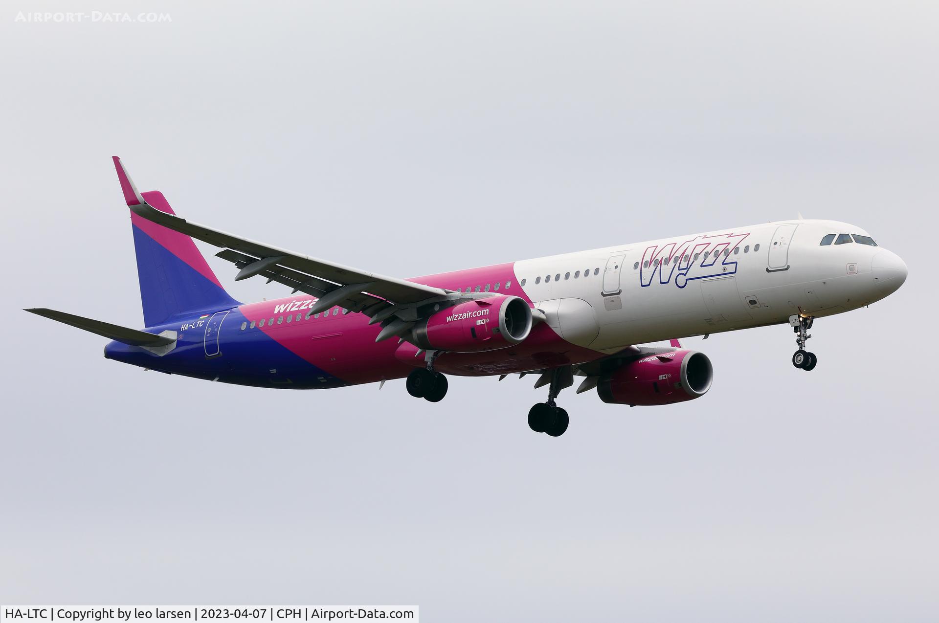 HA-LTC, 2018 Airbus A321-231 C/N 8295, Copenhagen 7.4.2023