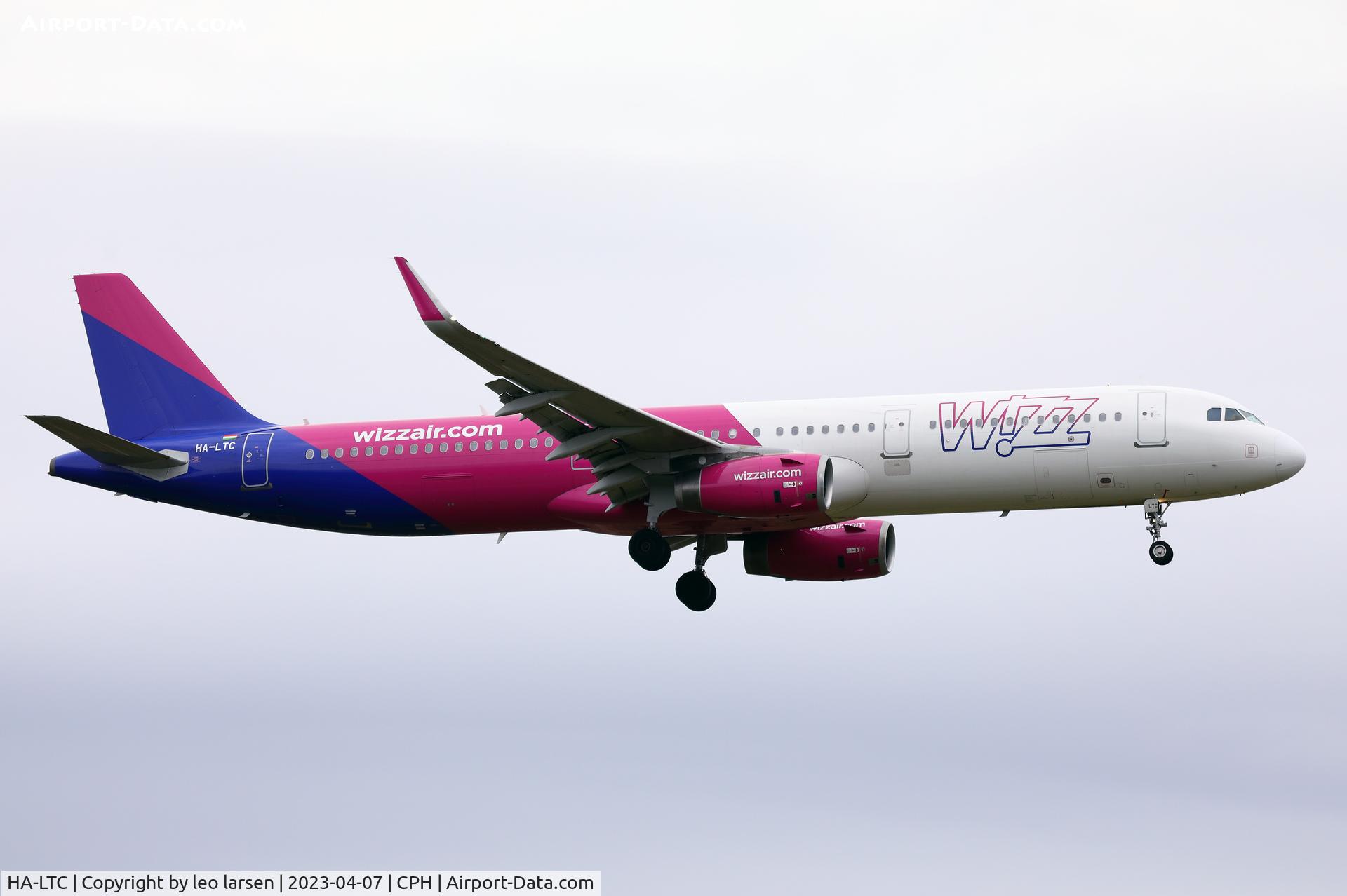 HA-LTC, 2018 Airbus A321-231 C/N 8295, Copenhagen 7.4.2023