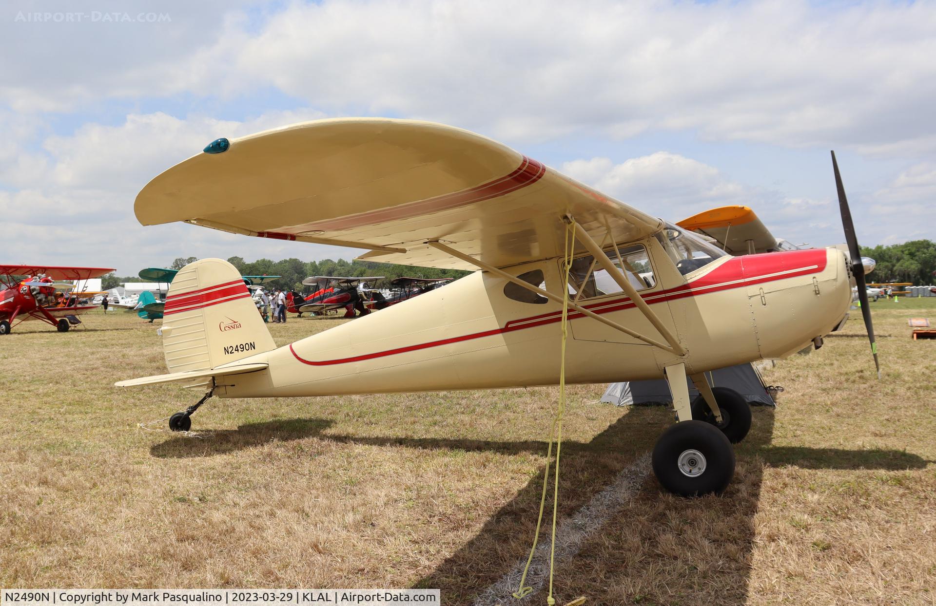 N2490N, 1947 Cessna 120 C/N 12743, Cessna 120