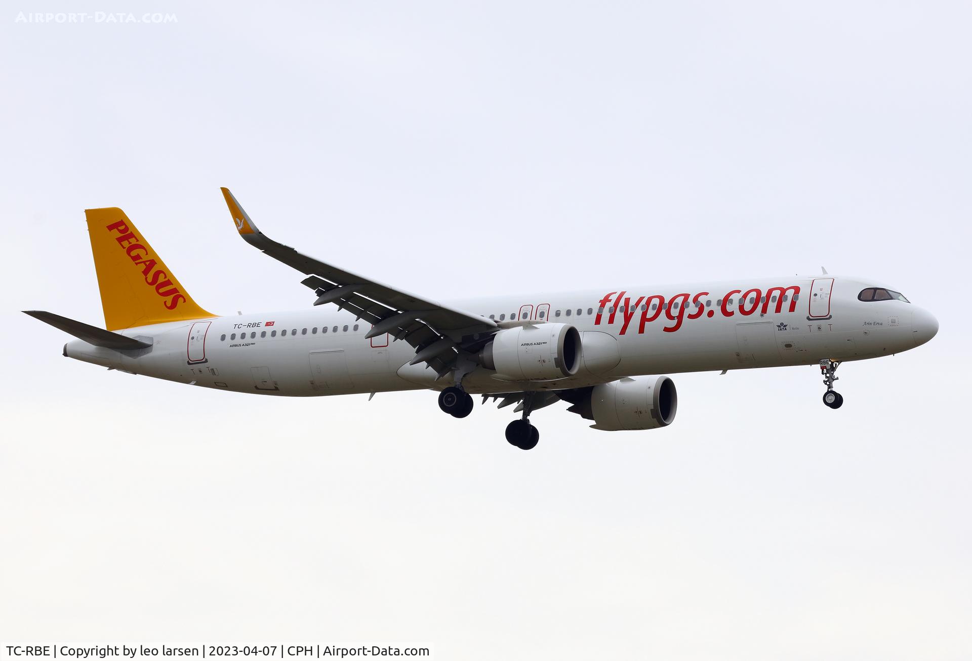 TC-RBE, Airbus A321-251NX C/N 9462, Copenhagen 7.4.2023