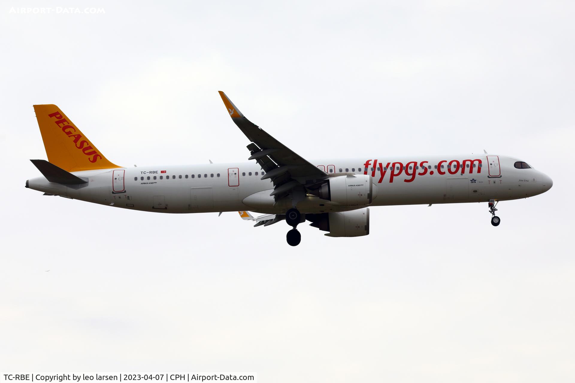 TC-RBE, Airbus A321-251NX C/N 9462, Copenhagen 7.4.2023