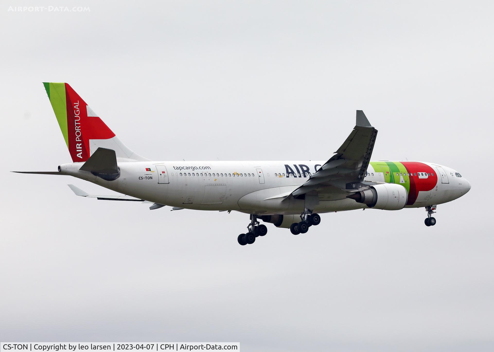 CS-TON, 2008 Airbus A330-202 C/N 904, Copenhagen 7.4.2023
