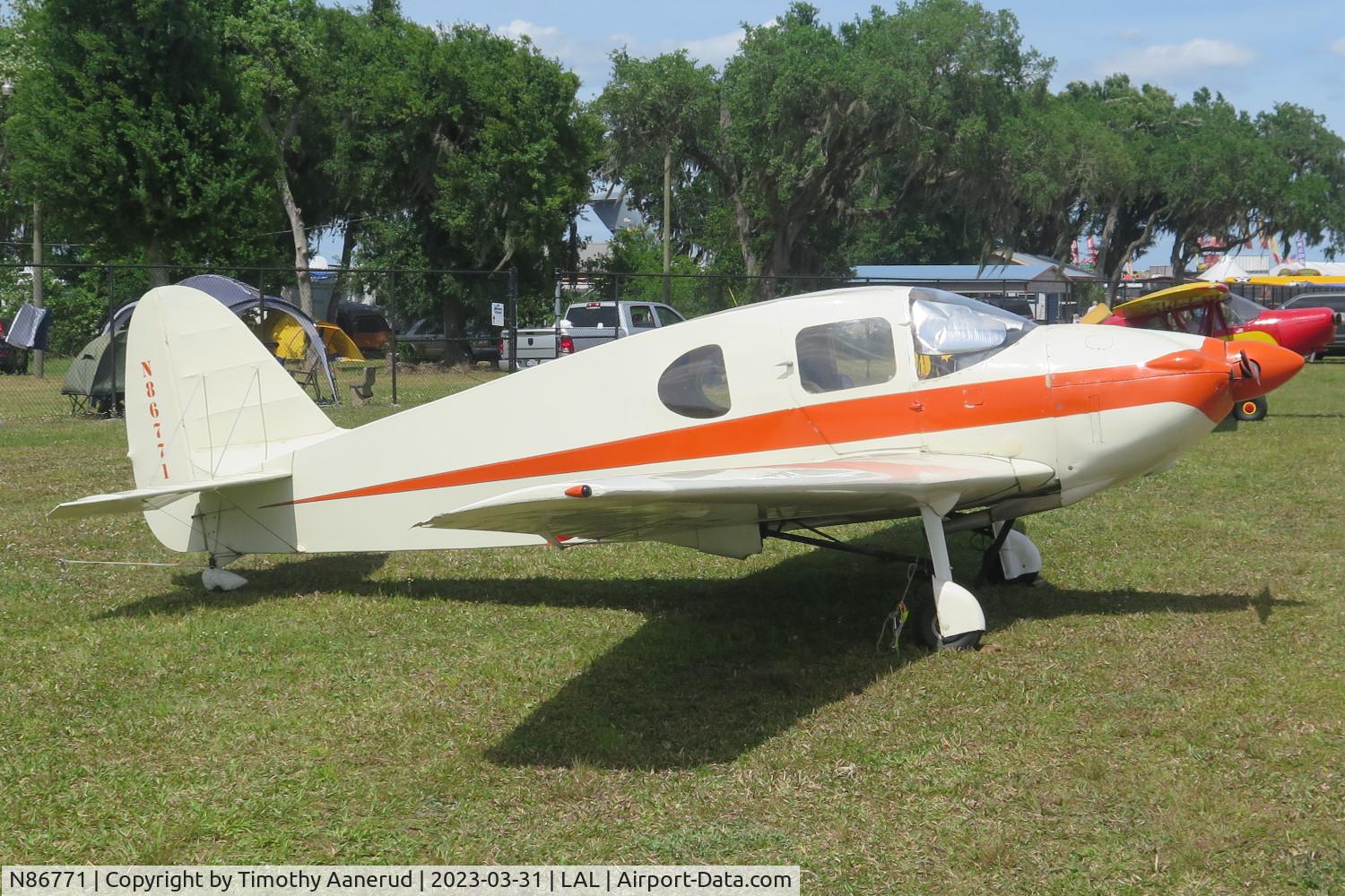 N86771, 1946 Bellanca 14-13 Cruisair Senior C/N 1132, 1946 Bellanca 14-13, c/n: 1132, Sun 'n Fun 2023