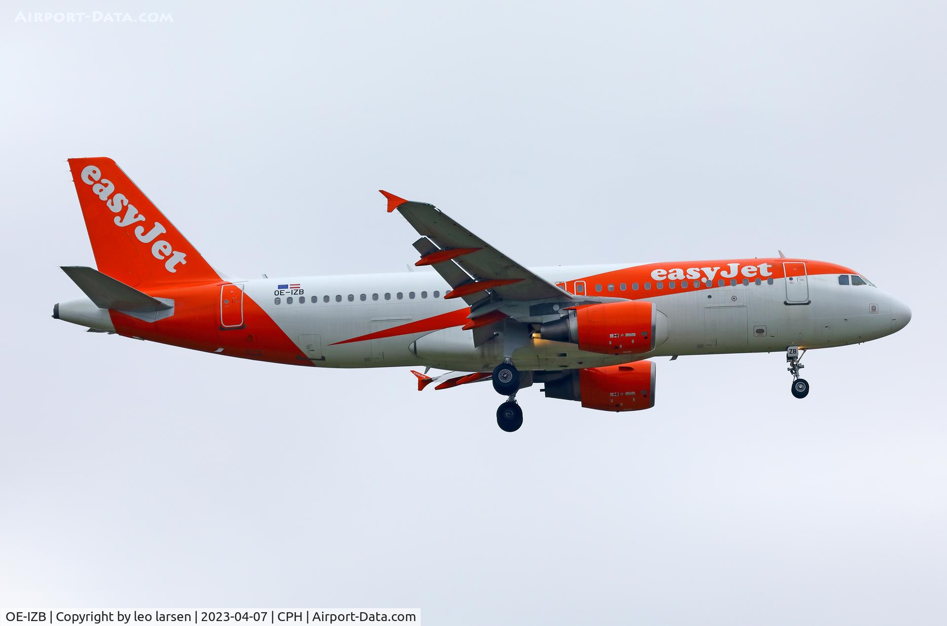 OE-IZB, 2010 Airbus A320-214 C/N 4316, Copenhagen 7.7.2023