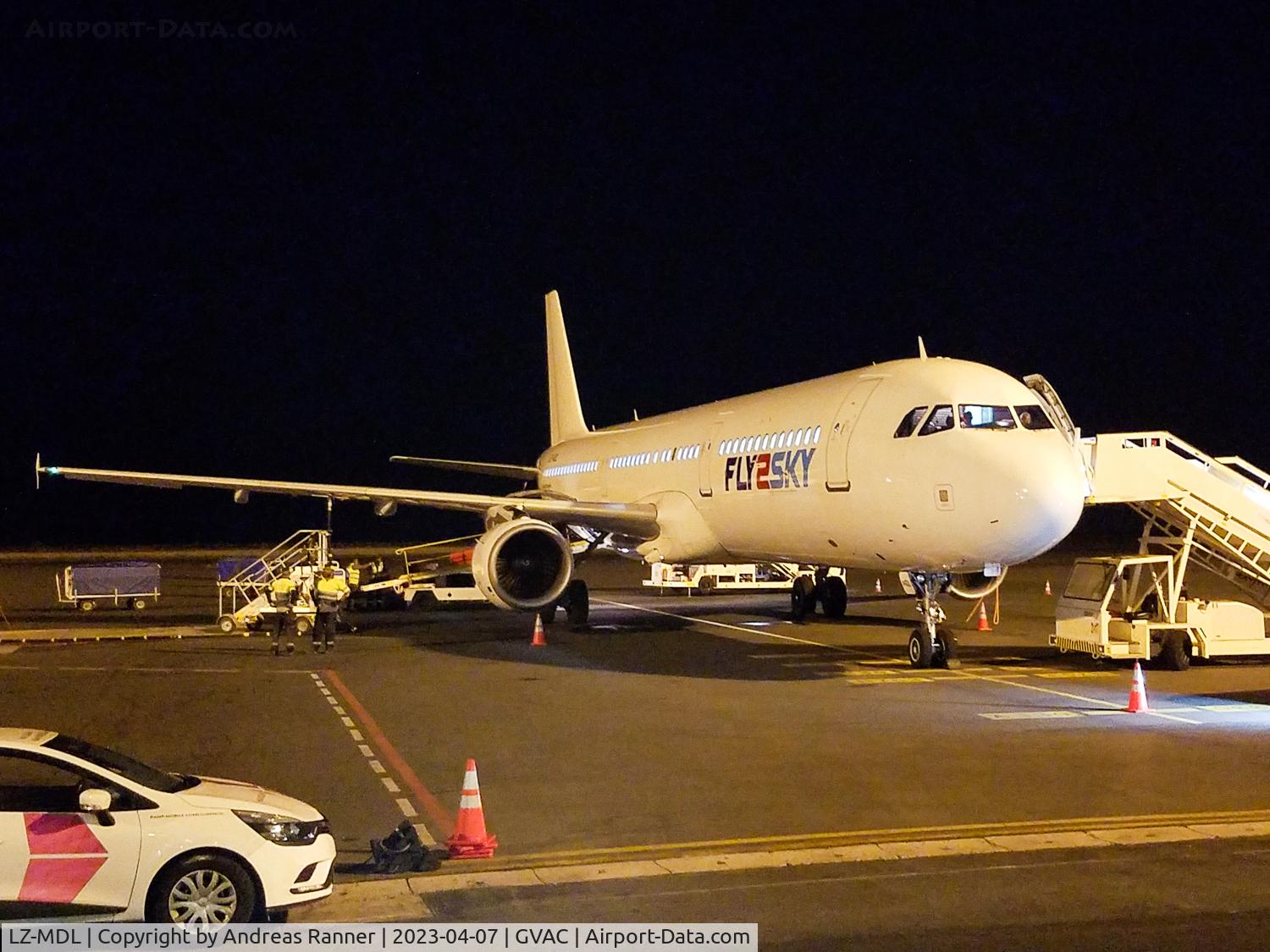 LZ-MDL, 2001 Airbus A321-211 C/N 1503, Fly2sky A321