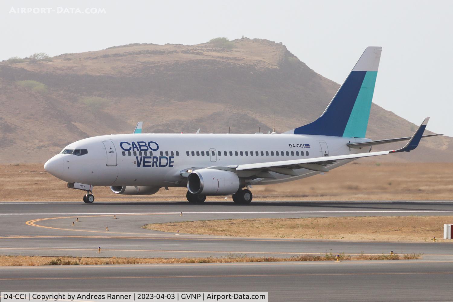 D4-CCI, 2006 Boeing 737-7M2 C/N 34559, TACV Cabo Verde Airlines Boeing 737