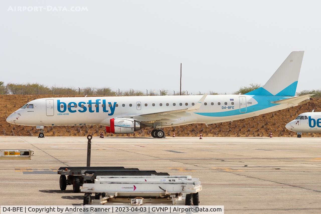 D4-BFE, Embraer 190-100IGW C/N 19000102, Bestfly Cabo Verde ERJ-190