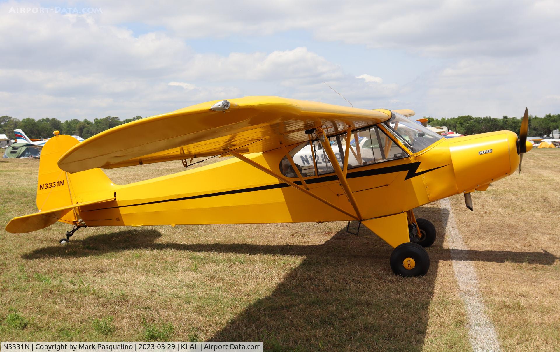 N3331N, 1946 Piper J3C-65 Cub C/N 22531, Piper J3C-65