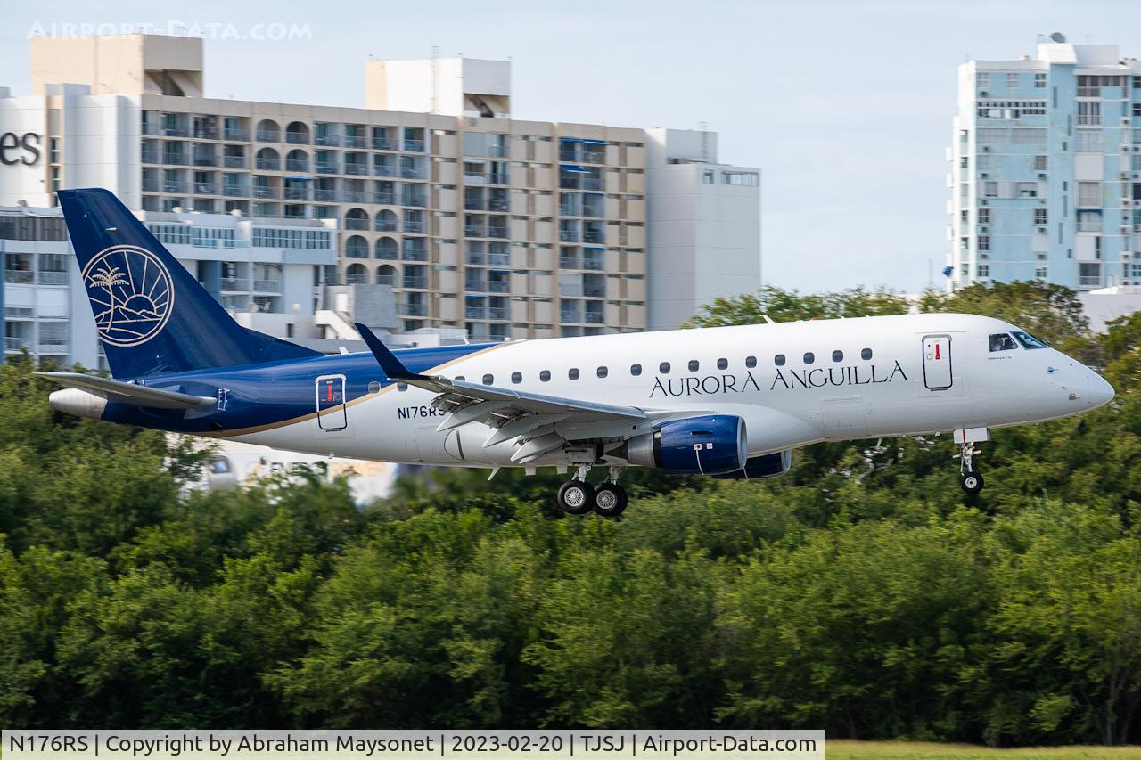 N176RS, 2005 Embraer 170LR (ERJ-170-100LR) C/N 17000107, Aurora Anguilla