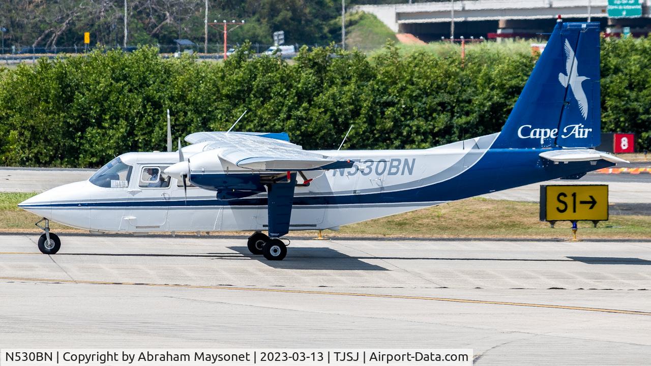 N530BN, 1989 Pilatus Britten-Norman BN-2B-20 Islander C/N 2209, Cape Air