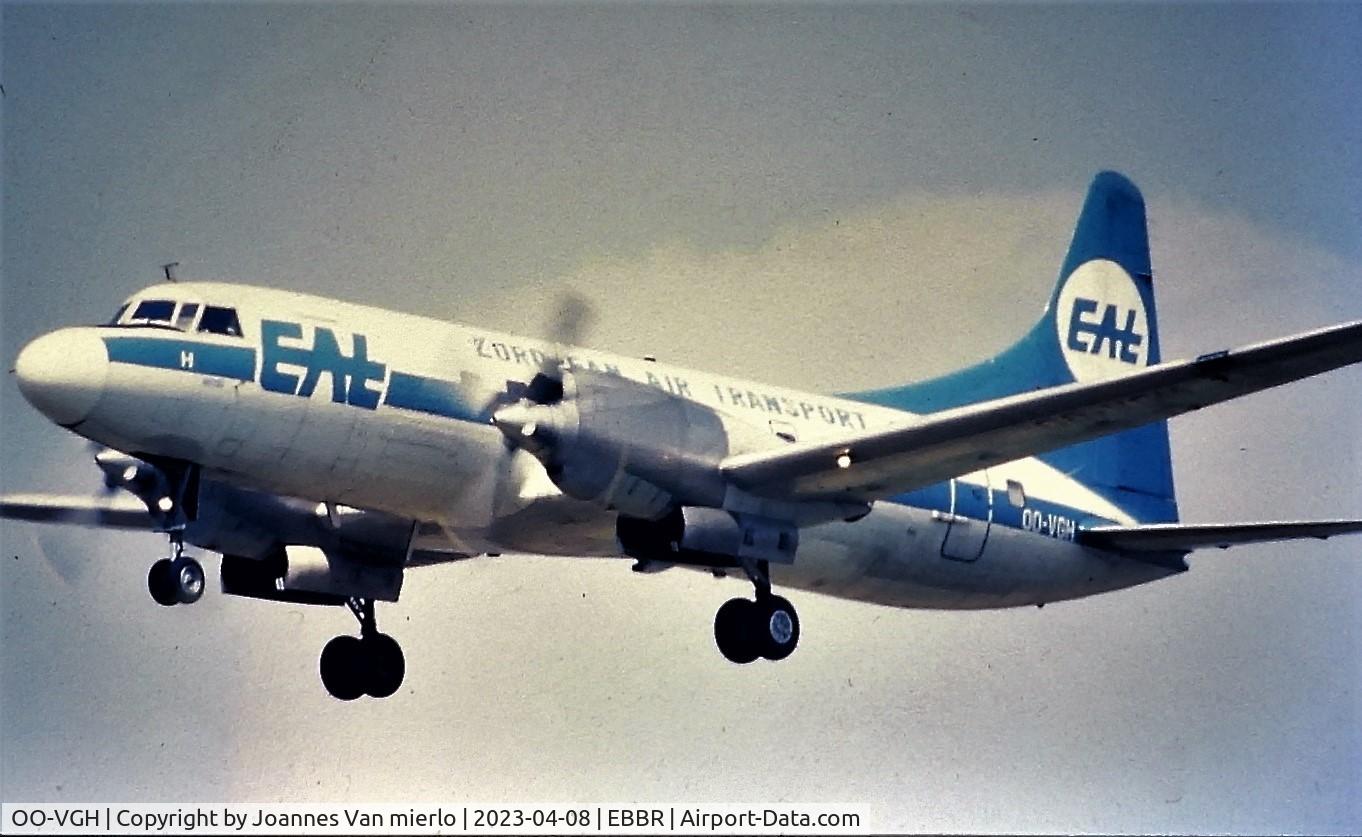 OO-VGH, 1952 Convair 580 C/N 028, Slide scan