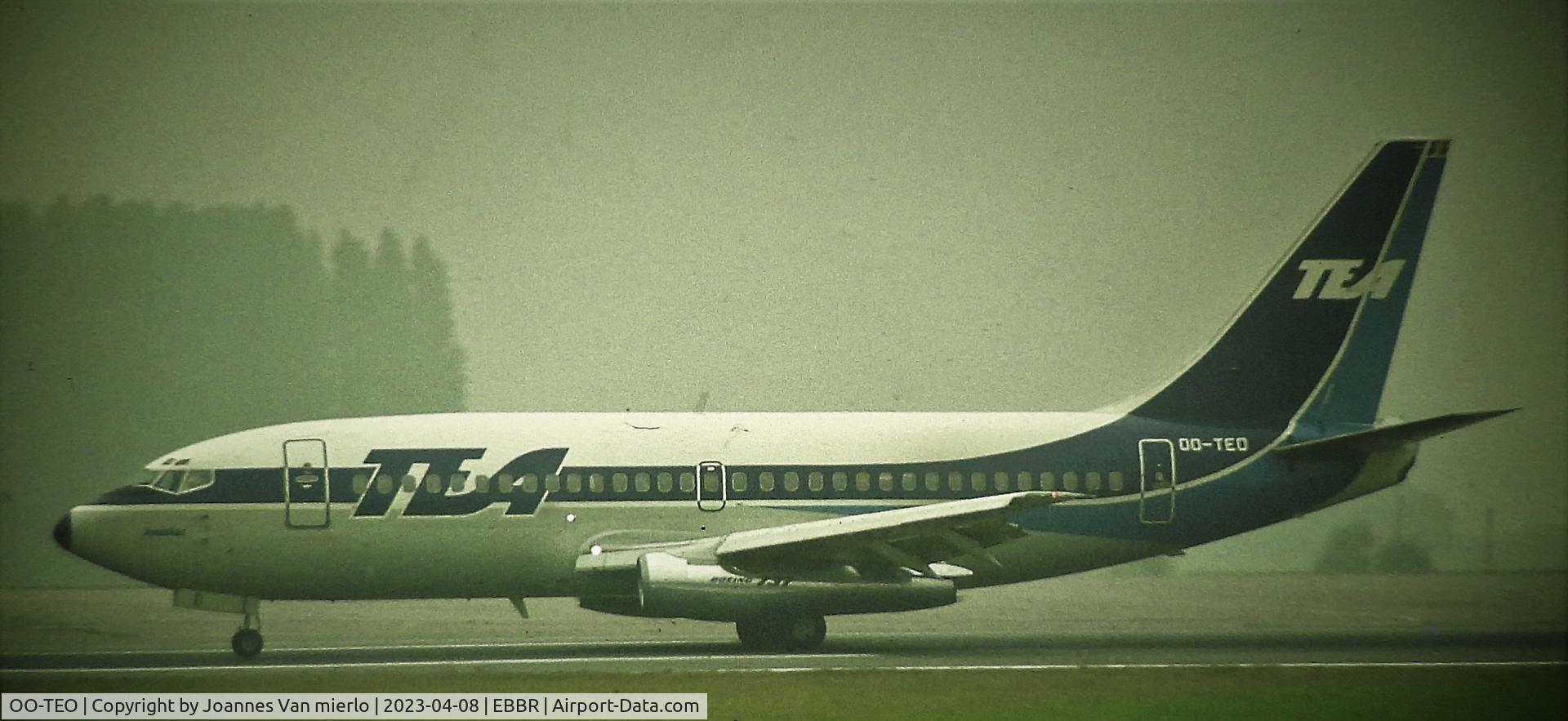 OO-TEO, 1980 Boeing 737-2M8 C/N 22090, Slide scan