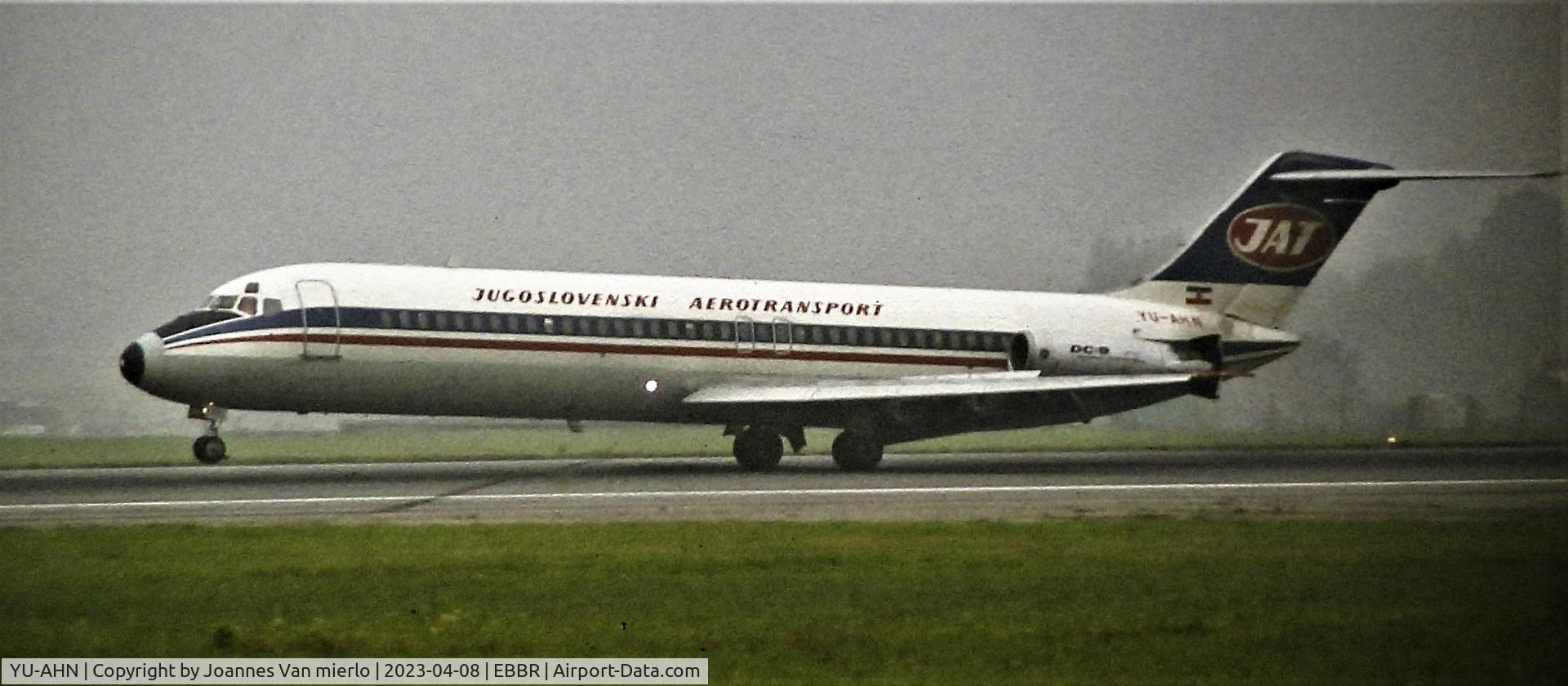 YU-AHN, 1970 McDonnell Douglas DC-9-32 C/N 47470, Slide scan