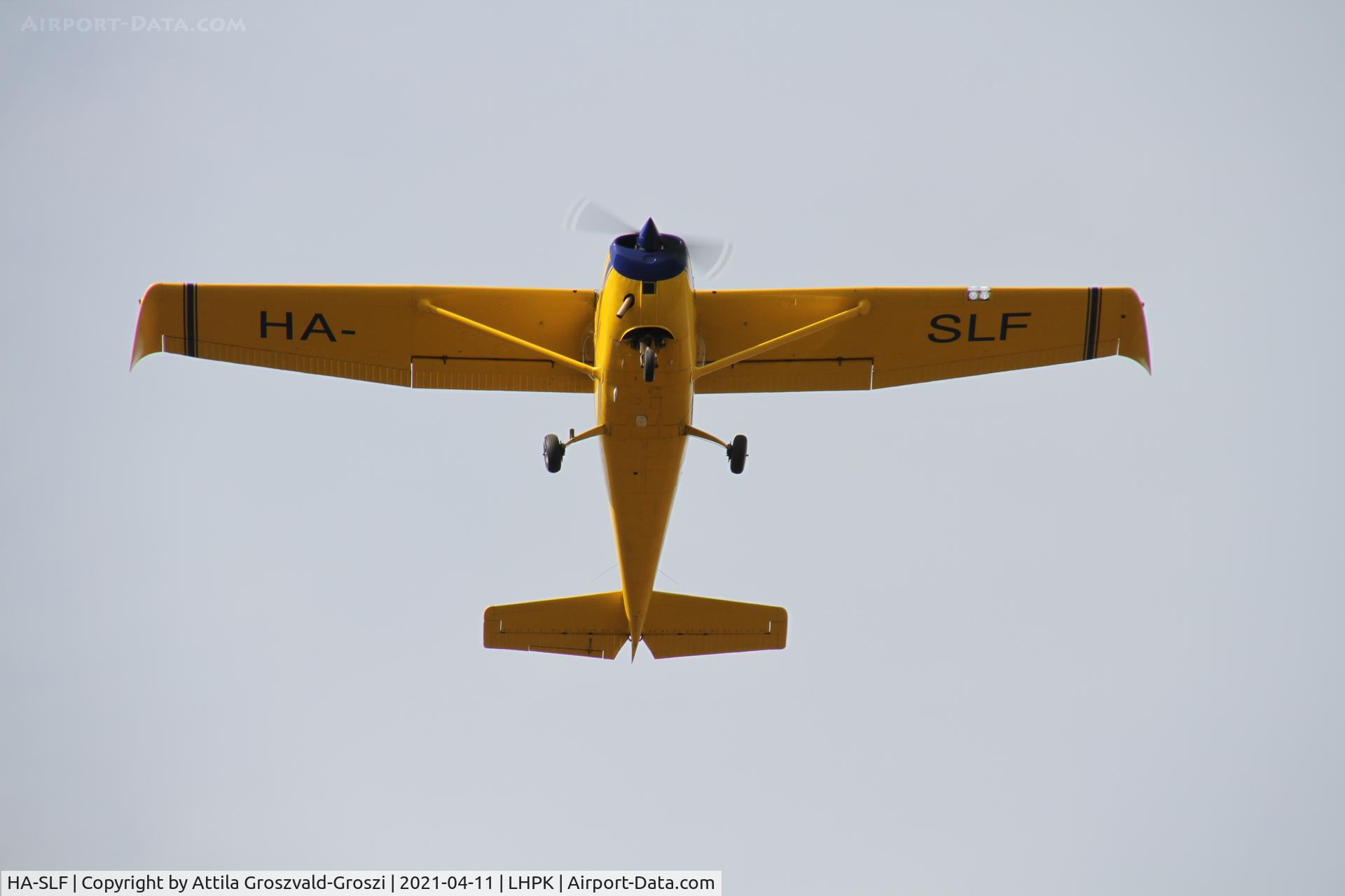 HA-SLF, 1964 Reims F172F Skyhawk C/N F172-0140, LHPK - Siófok-Kiliti, Papkutapuszta Airport, Hungary