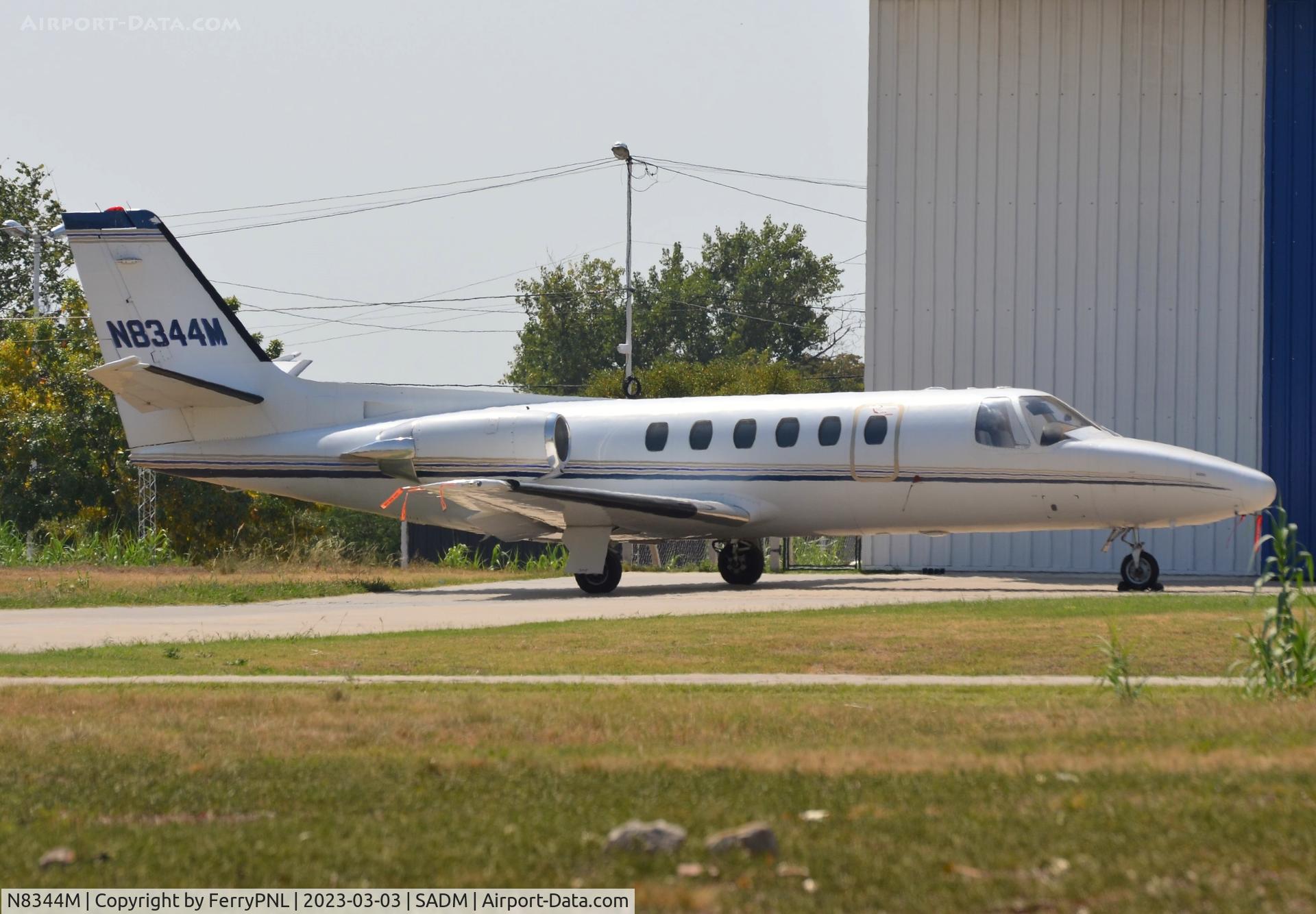 N8344M, 1988 Cessna 550 Citation II C/N 550-0577, Cessna 550 Citation II of GZ Aircraft Leasing