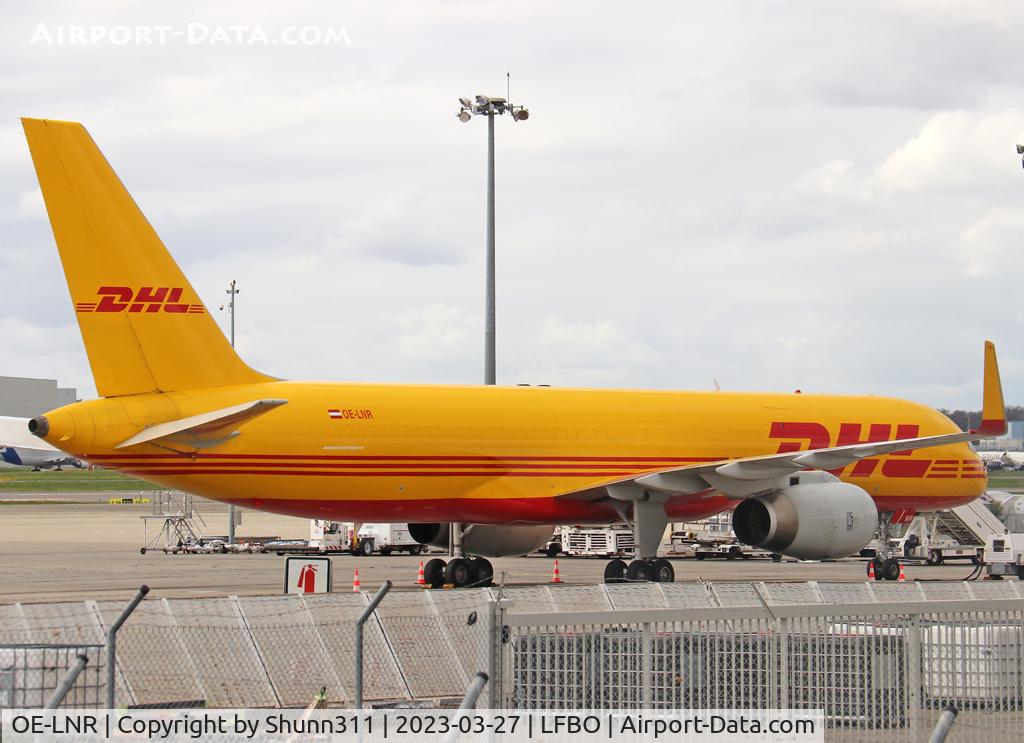 OE-LNR, 2002 Boeing 757-223F C/N 32397, Parked at the Cargo apron...