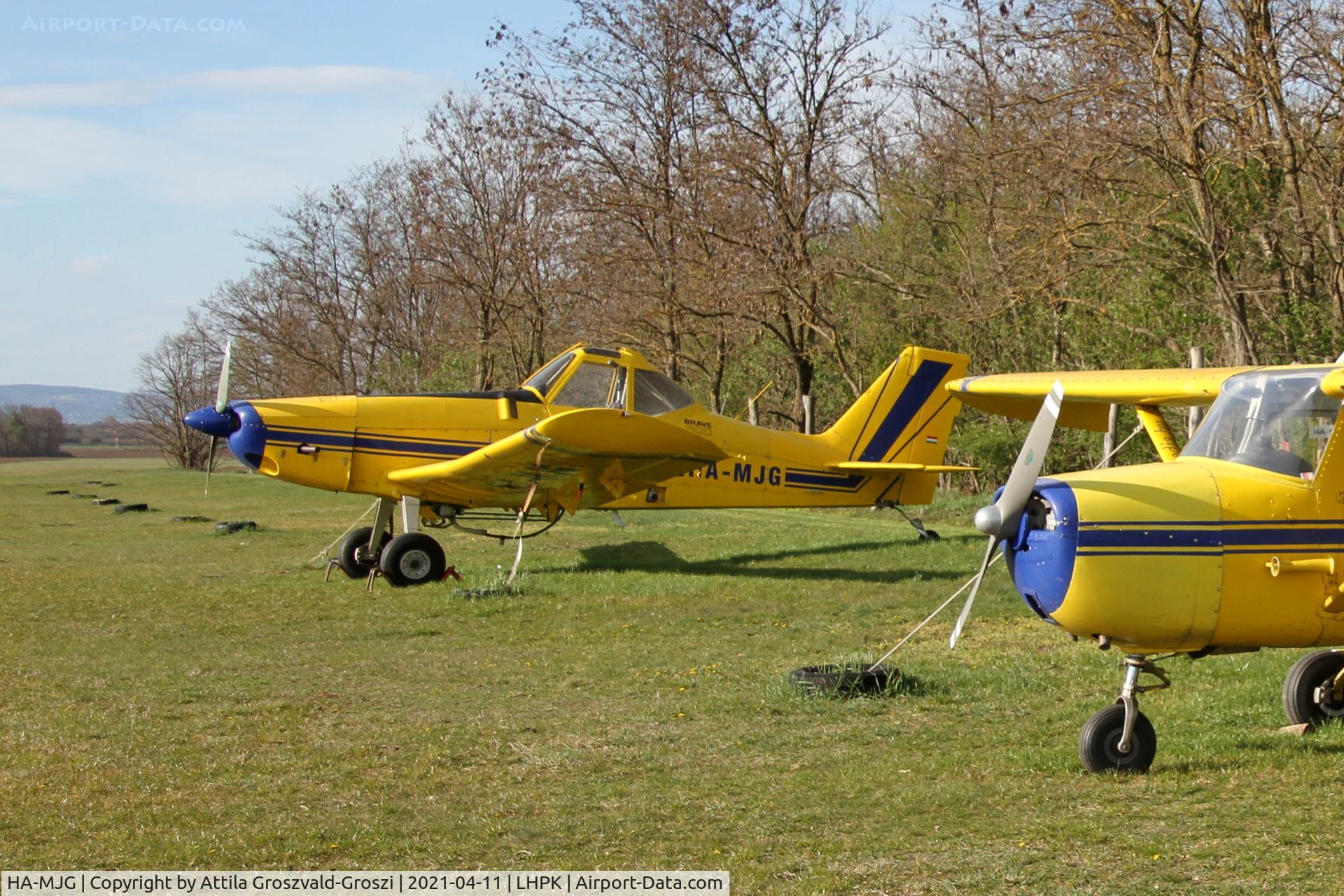 HA-MJG, 1978 Piper PA-36-300 Pawnee Brave C/N 36-7860088, LHPK - Siófok-Kiliti, Papkutapuszta Airport, Hungary