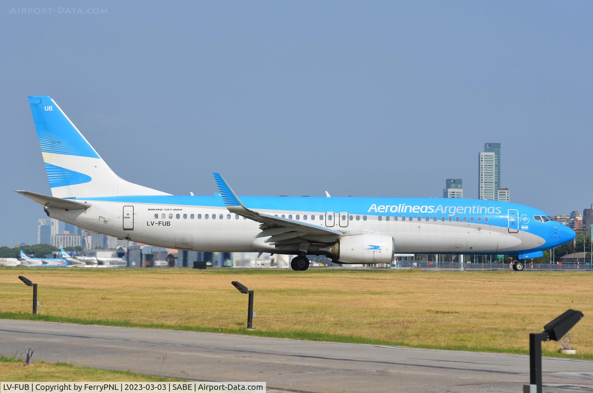 LV-FUB, 2014 Boeing 737-81D C/N 39893, Aerolineas Argentinas B738