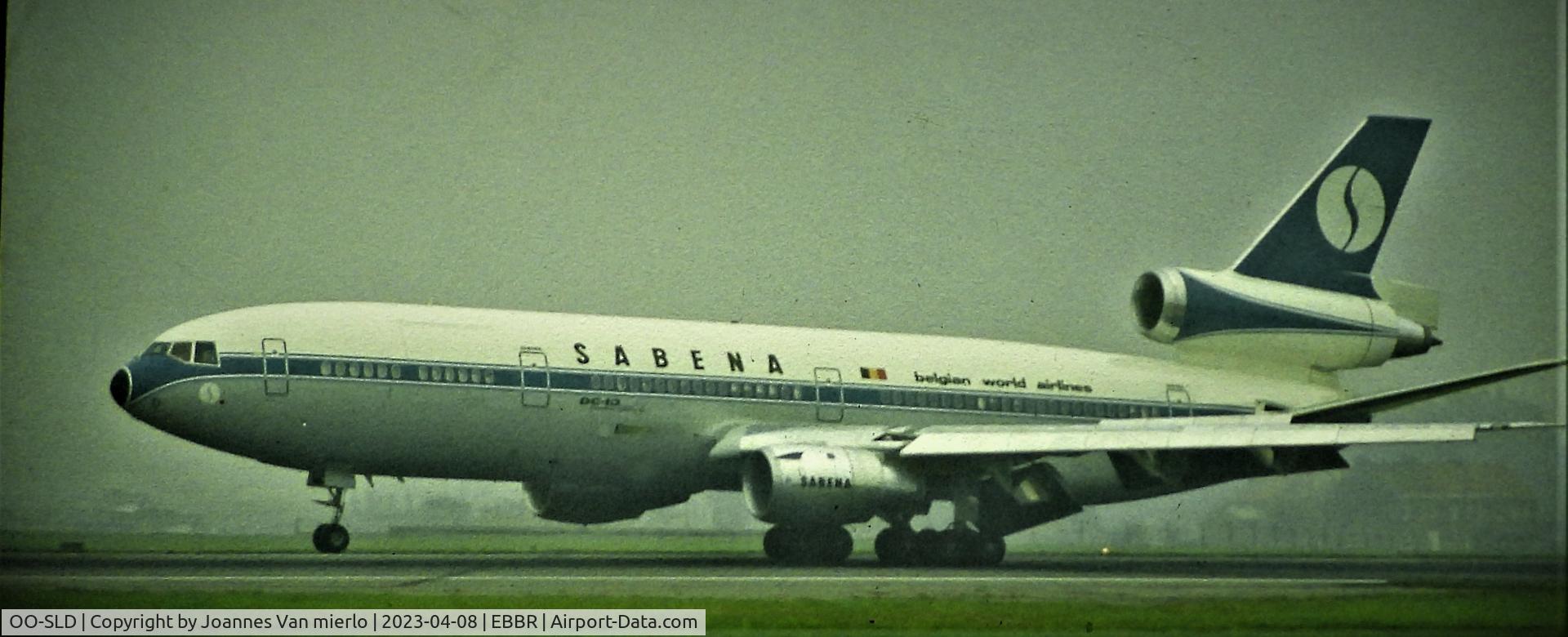 OO-SLD, 1980 McDonnell Douglas DC-10-30F C/N 47835, Slide scan