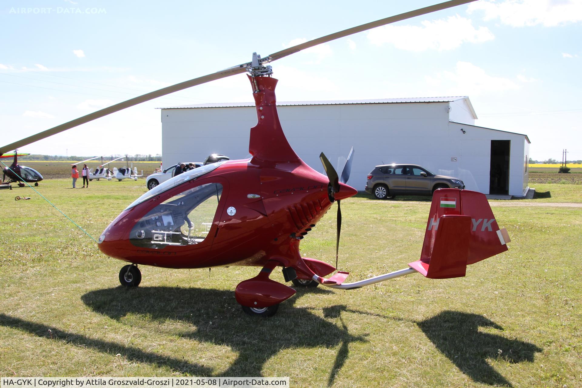 HA-GYK, 2014 AutoGyro Cavalon C/N V00167, Becsehely, Mura Airport, Hungary