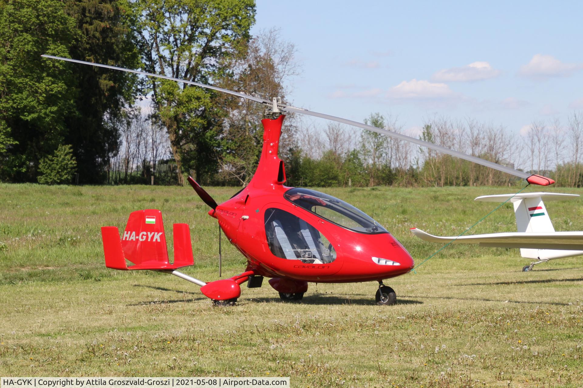 HA-GYK, 2014 AutoGyro Cavalon C/N V00167, Becsehely, Mura Airport, Hungary