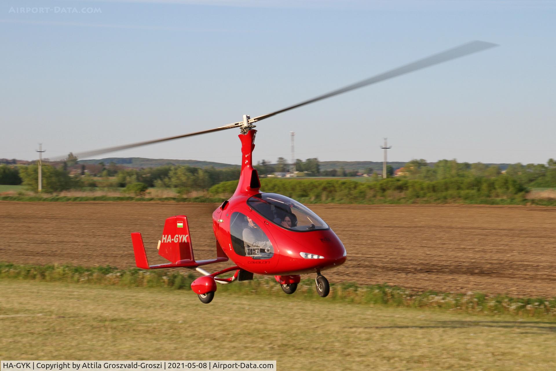 HA-GYK, 2014 AutoGyro Cavalon C/N V00167, Becsehely, Mura Airport, Hungary