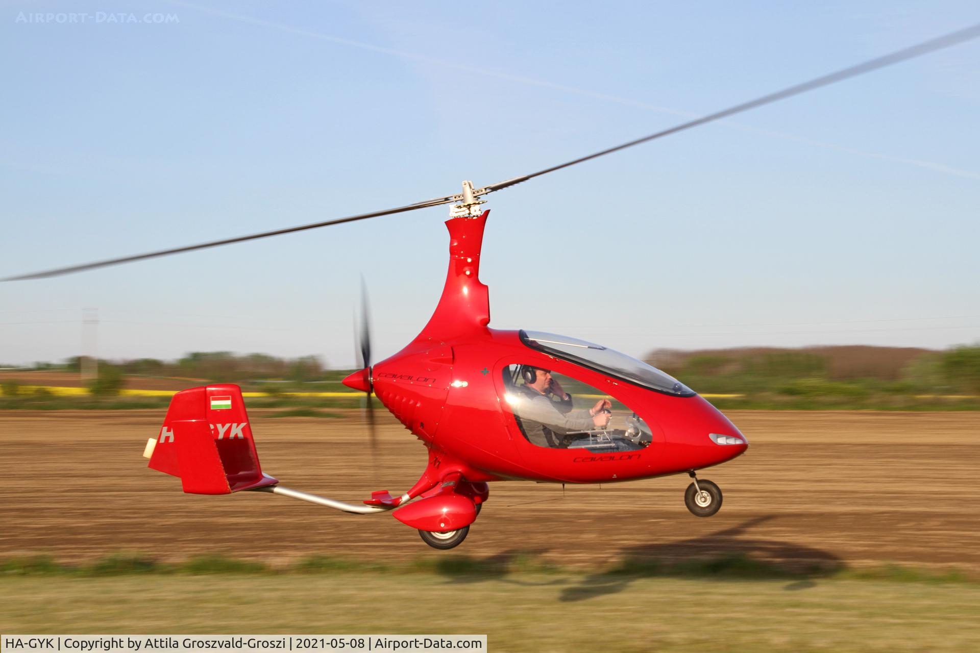 HA-GYK, 2014 AutoGyro Cavalon C/N V00167, Becsehely, Mura Airport, Hungary