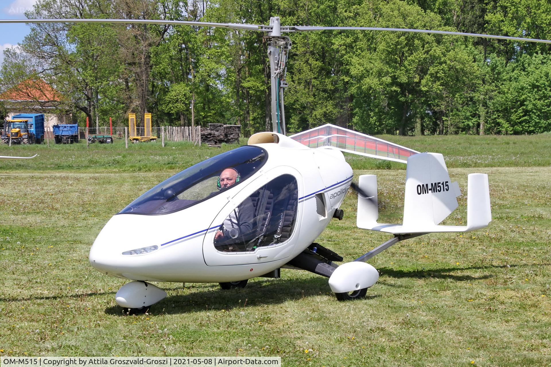 OM-M515, 2017 Halley Apollo Gyro AG-1S, Becsehely, Mura Airport, Hungary