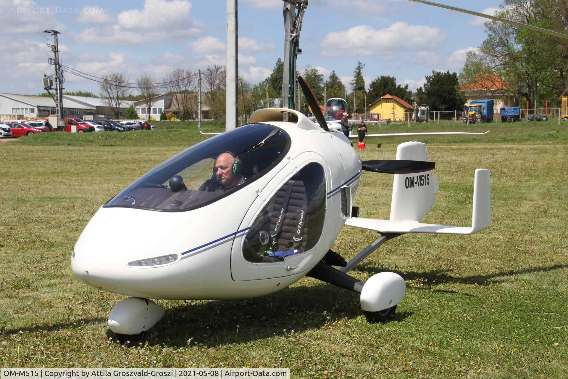 OM-M515, 2017 Halley Apollo Gyro AG-1S, Becsehely, Mura Airport, Hungary
