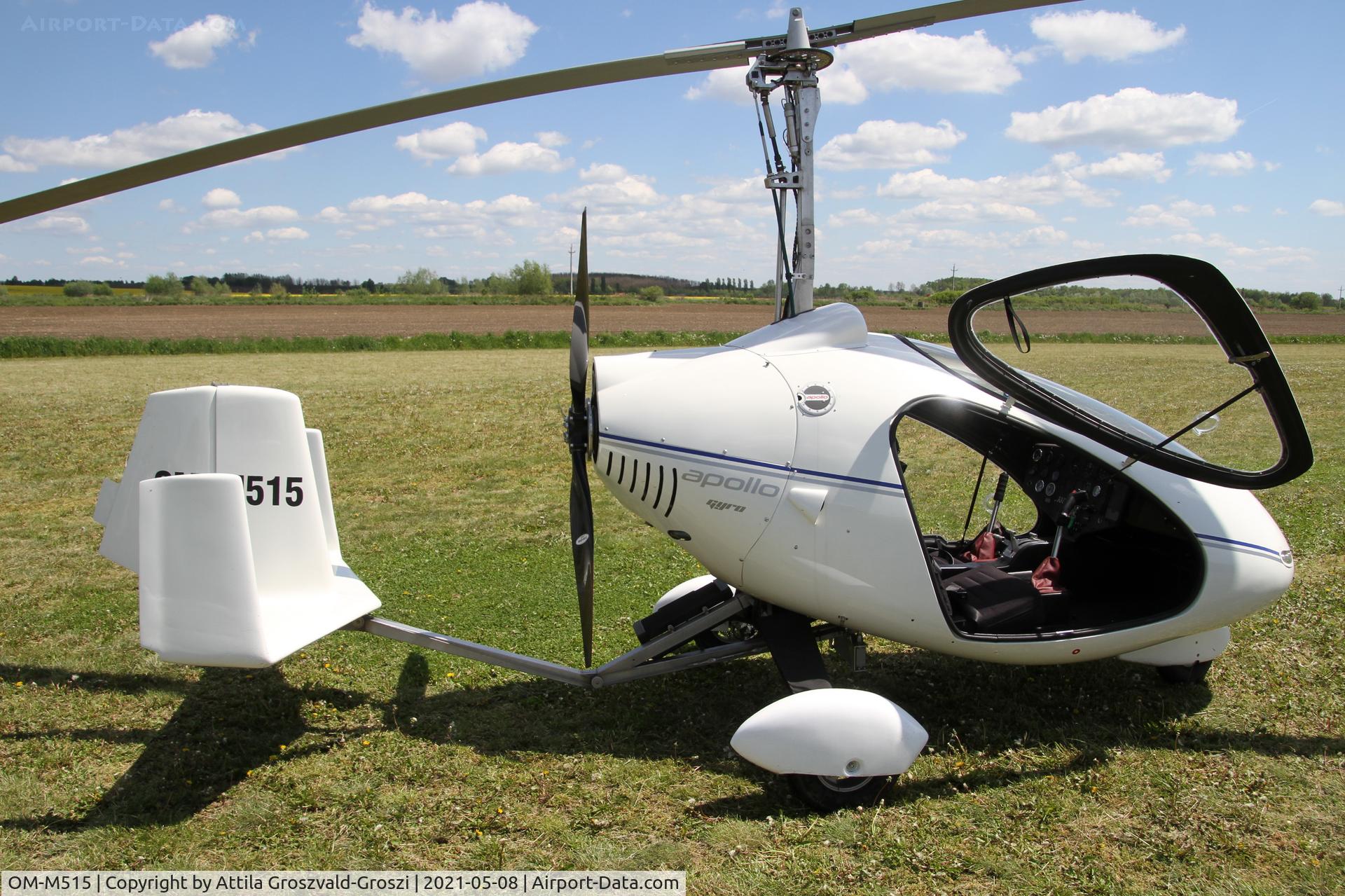 OM-M515, 2017 Halley Apollo Gyro AG-1S, Becsehely, Mura Airport, Hungary