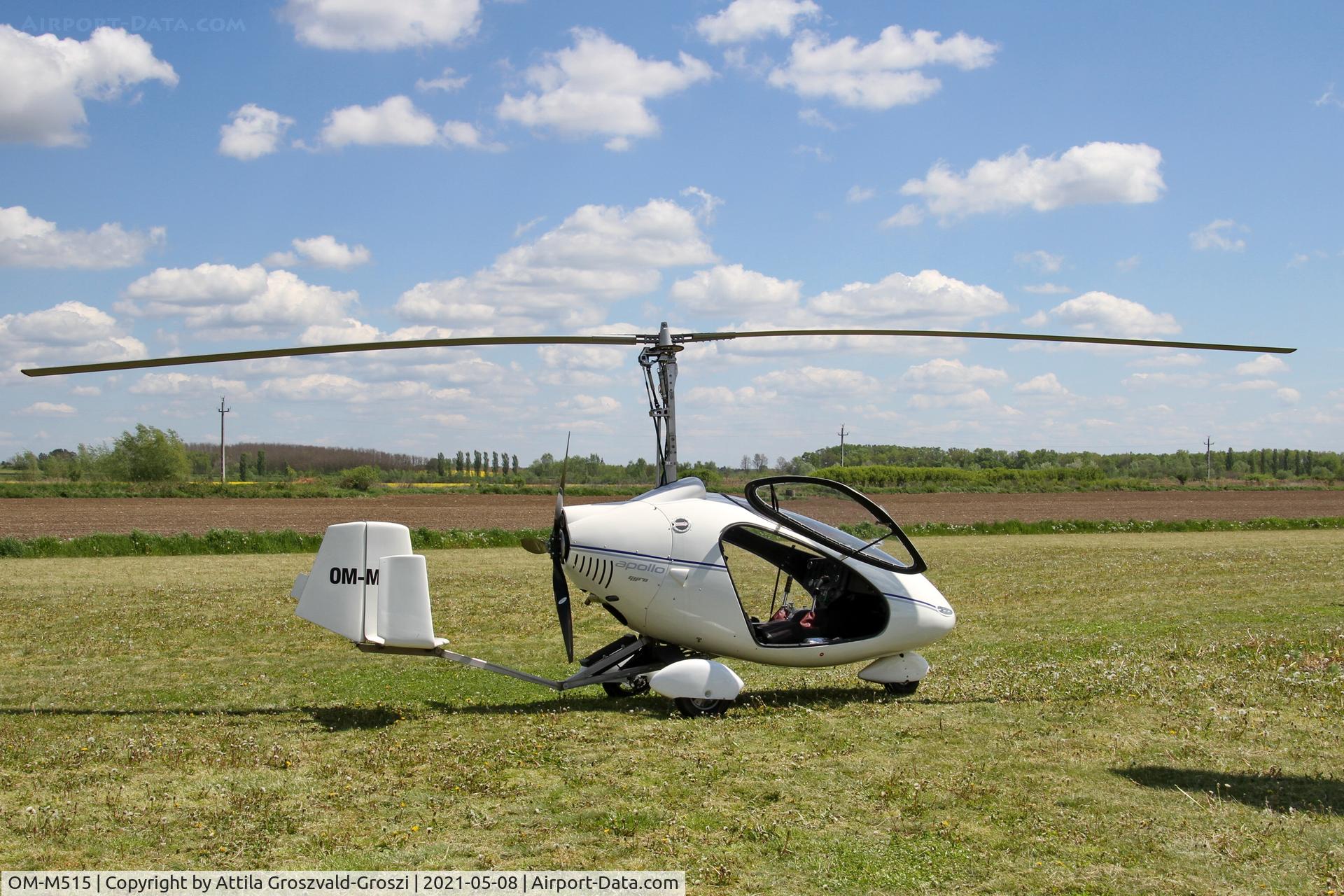 OM-M515, 2017 Halley Apollo Gyro AG-1S, Becsehely, Mura Airport, Hungary