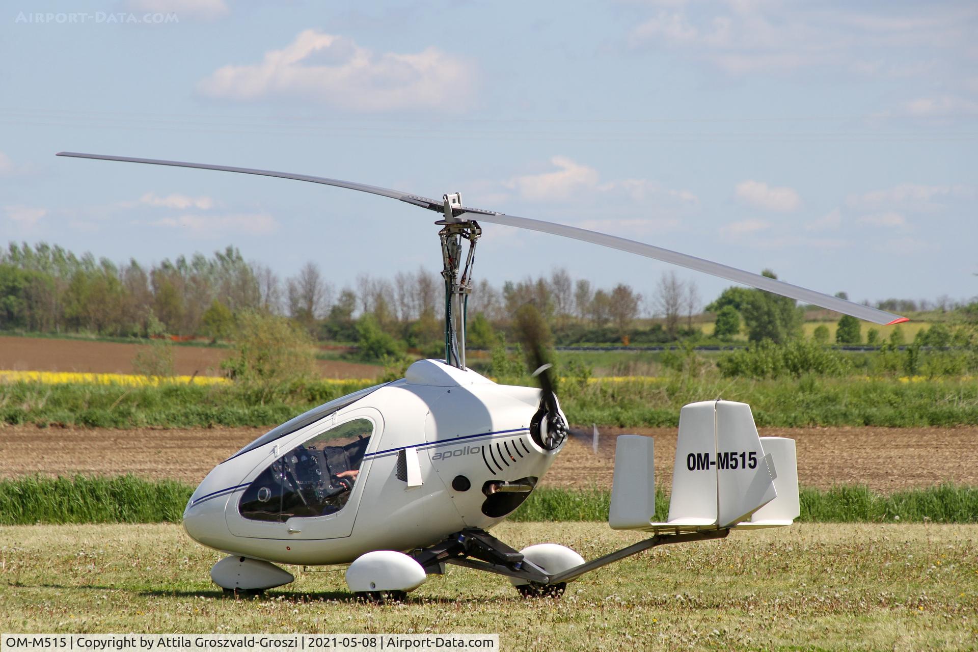 OM-M515, 2017 Halley Apollo Gyro AG-1S, Becsehely, Mura Airport, Hungary