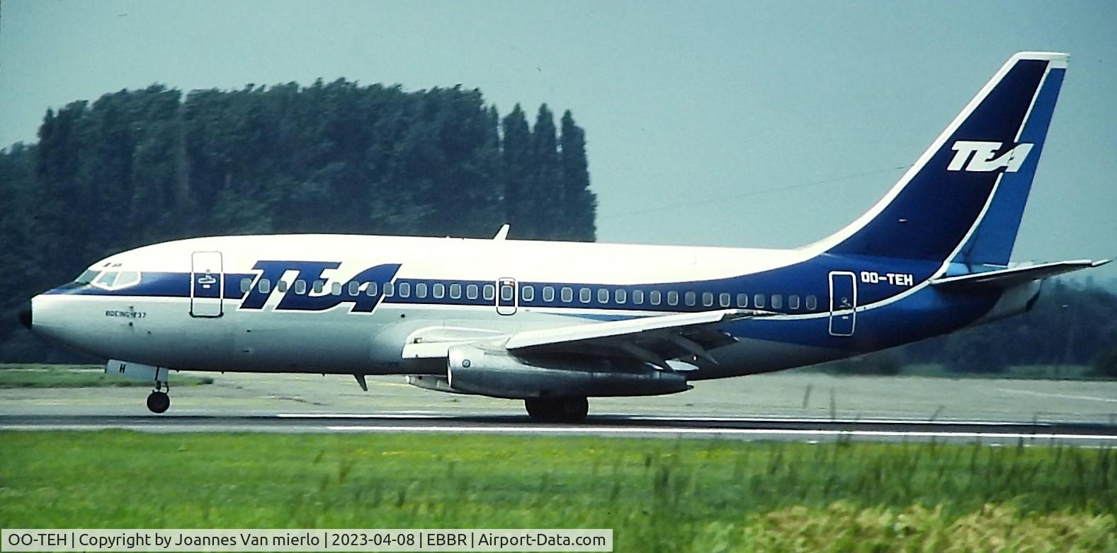 OO-TEH, 1976 Boeing 737-2M8 C/N 21231, Slide scan