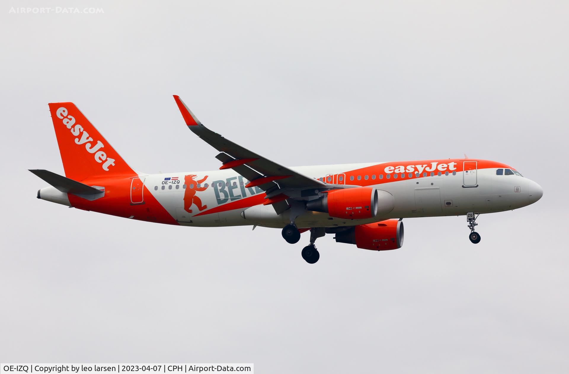 OE-IZQ, 2015 Airbus A320-214 C/N 6877, Copenhagen 7.4.2023