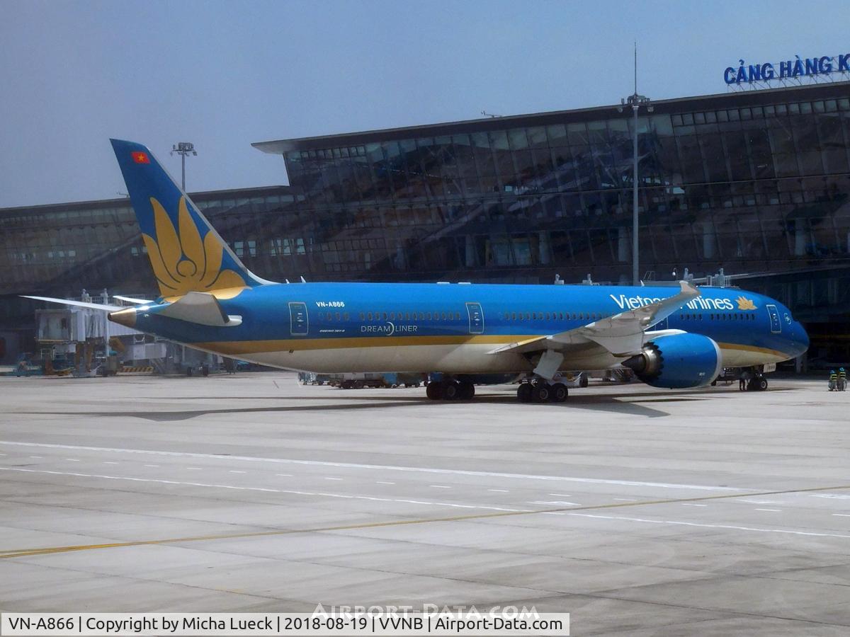 VN-A866, 2015 Boeing 787-9 Dreamliner C/N 38762, At Noi Bai