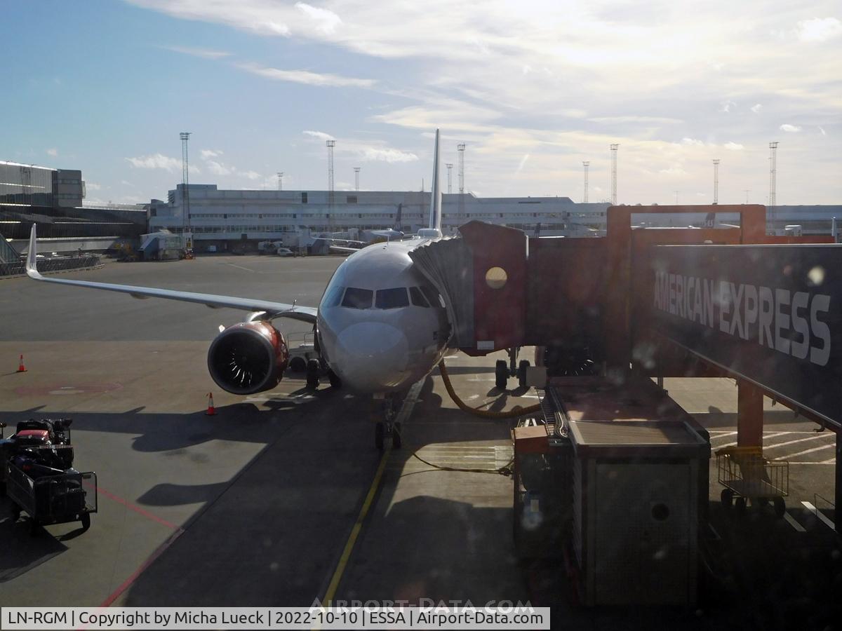 LN-RGM, 2016 Airbus A320-251N C/N 7277, At Arlanda