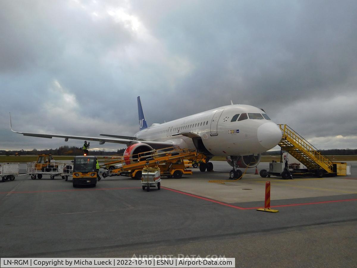 LN-RGM, 2016 Airbus A320-251N C/N 7277, At Umeå