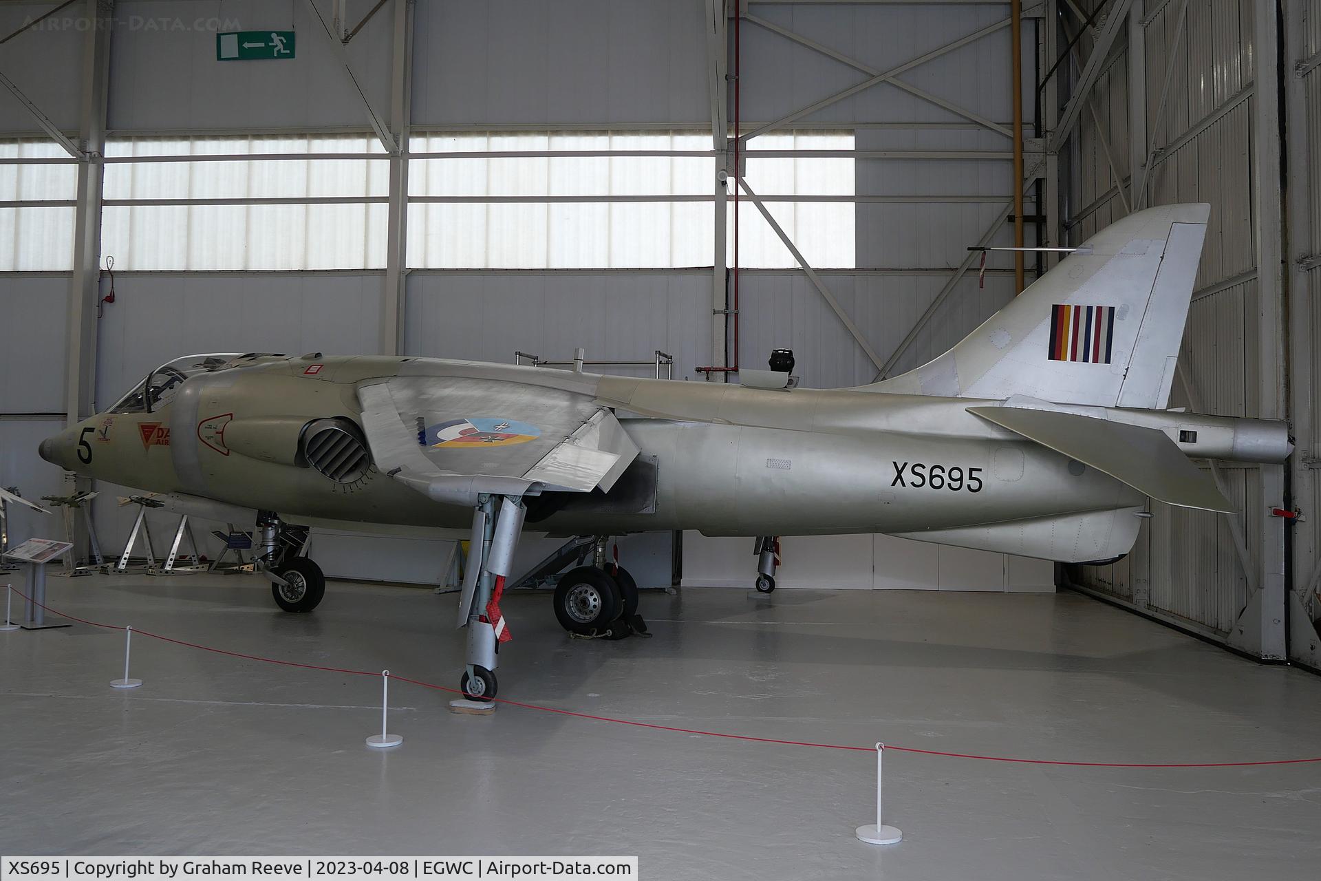 XS695, 1964 Hawker Siddeley Kestrel FGA1 C/N Not Found - XS695, On display at the RAF Museum, Cosford.