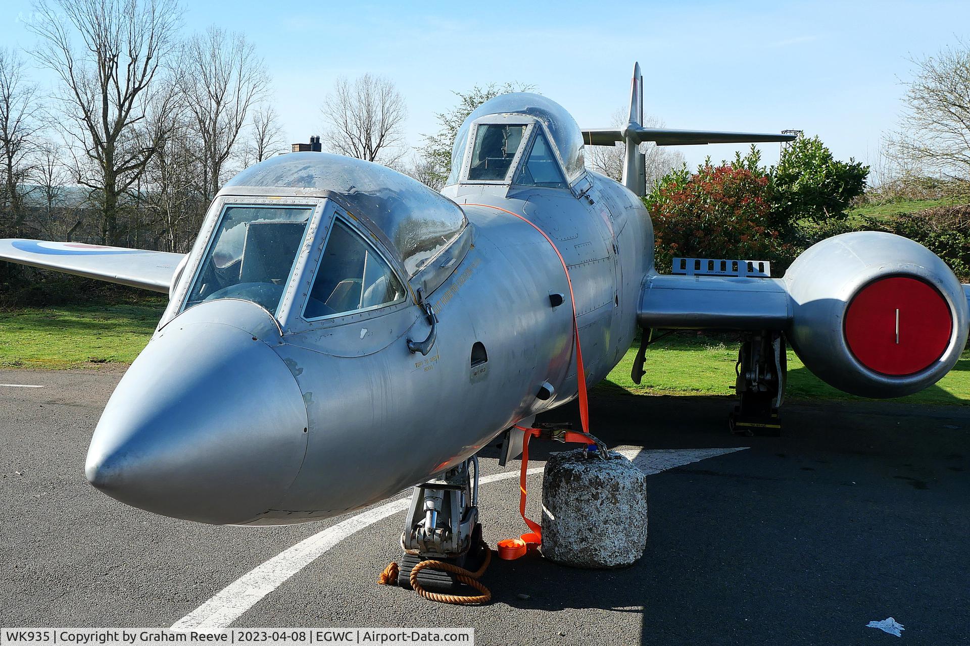 WK935, Gloster Meteor F.8(Mod) C/N Not found WK935, On display at the RAF Museum, Cosford.