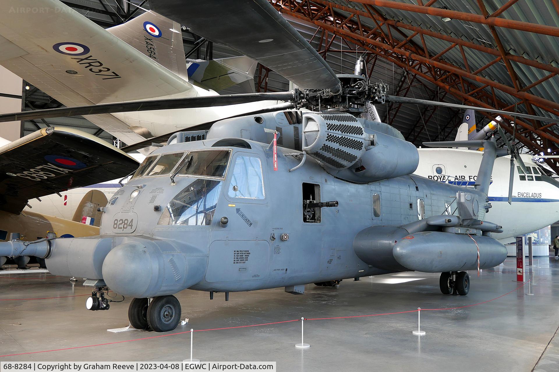 68-8284, 1968 Sikorsky MH-53M Pave Low IV C/N 65-131, On display at the RAF Museum, Cosford.