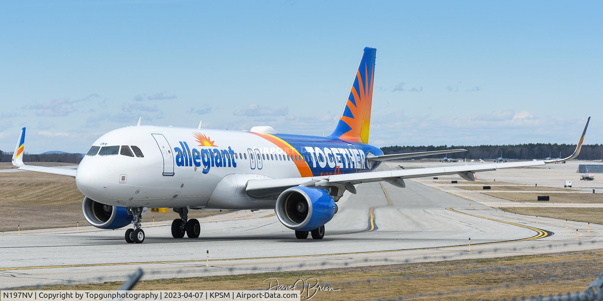 N197NV, 2016 Airbus A320-200 C/N 7063, Together We Flight special livery