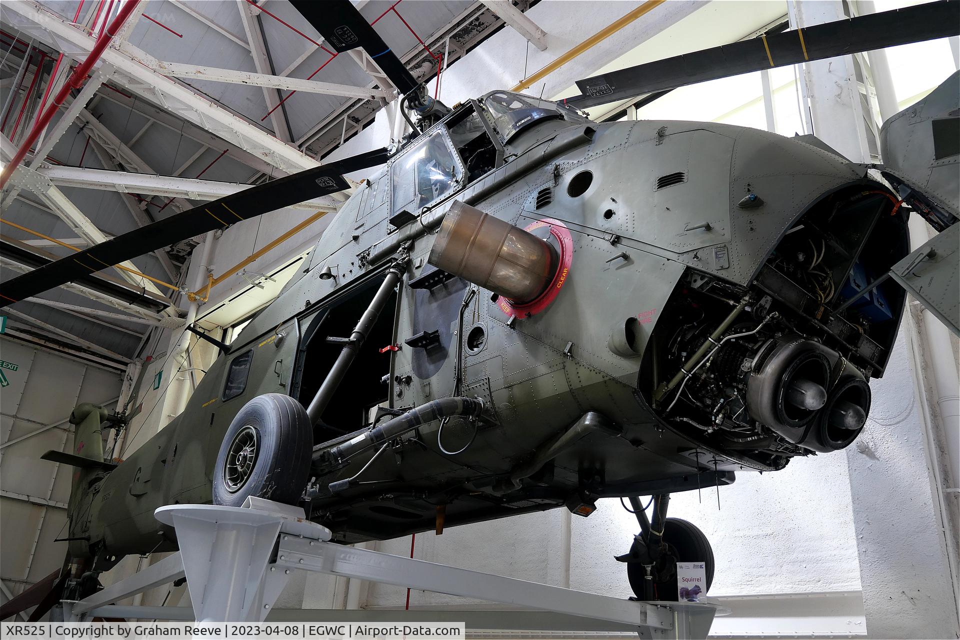 XR525, 1964 Westland Wessex HC.2 C/N WA147, On display at the RAF Museum, Cosford.