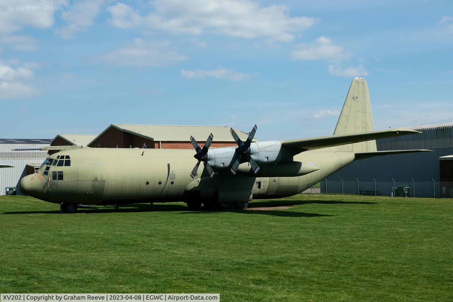 XV202, 1966 Lockheed C-130K Hercules C.3 C/N 382-4226, On display at the RAF Museum, Cosford.